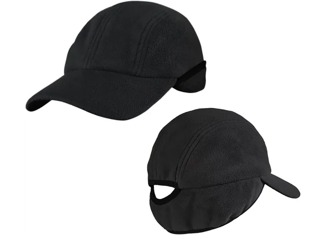 Кепка Condor-Clothing Yukon Fleece Cap. Black Фото 2